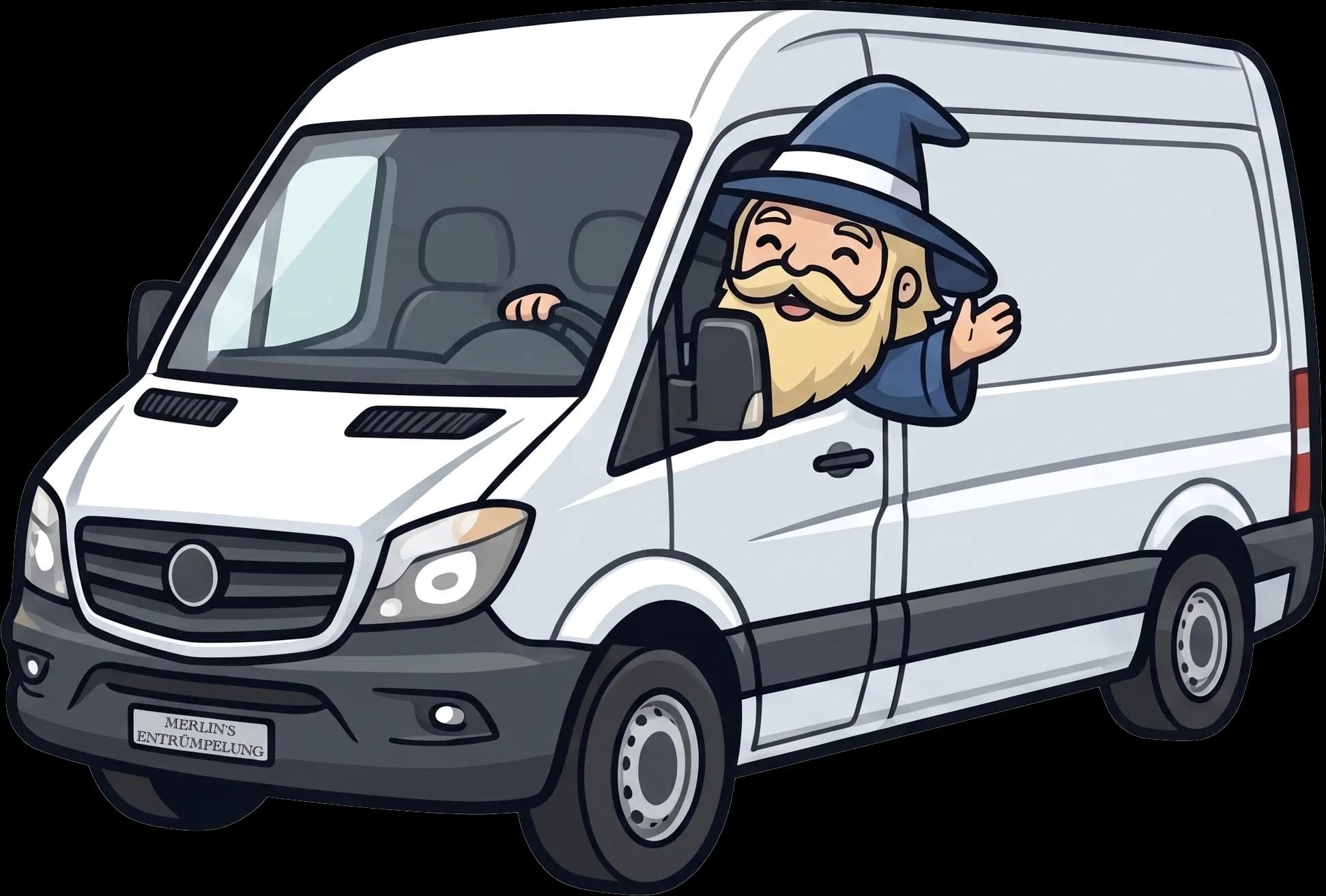 Merlin Transporter für schnelle und zuverlässige Entrümpelung in Karlsruhe
